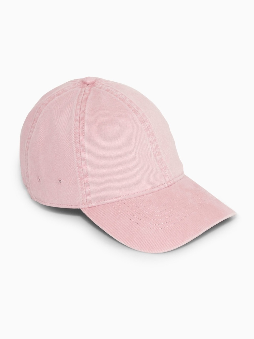 Classic Baby Pink Cotton Baseball Cap 100% cotton
